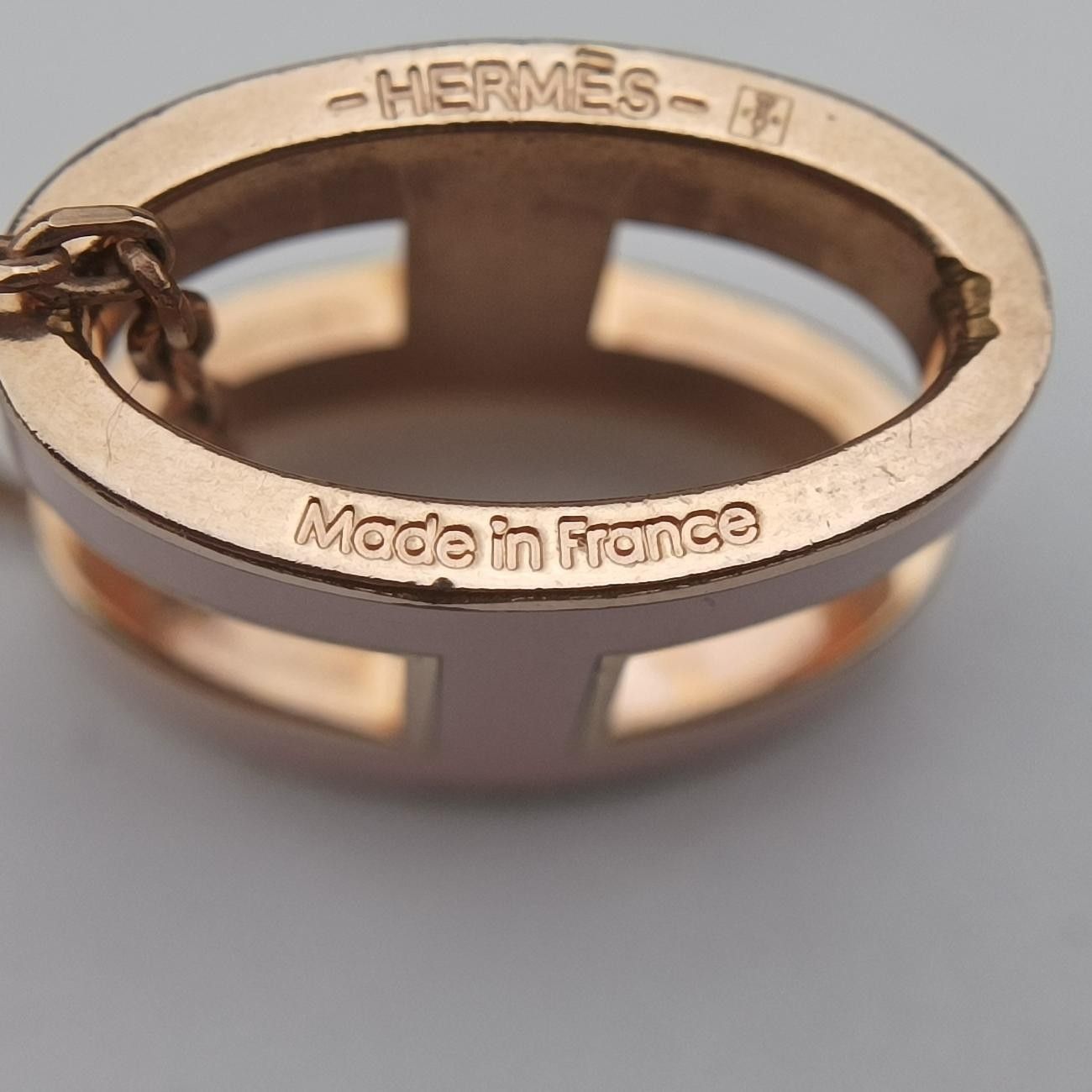 Hermes Pop Gold Pink Necklace — view 7