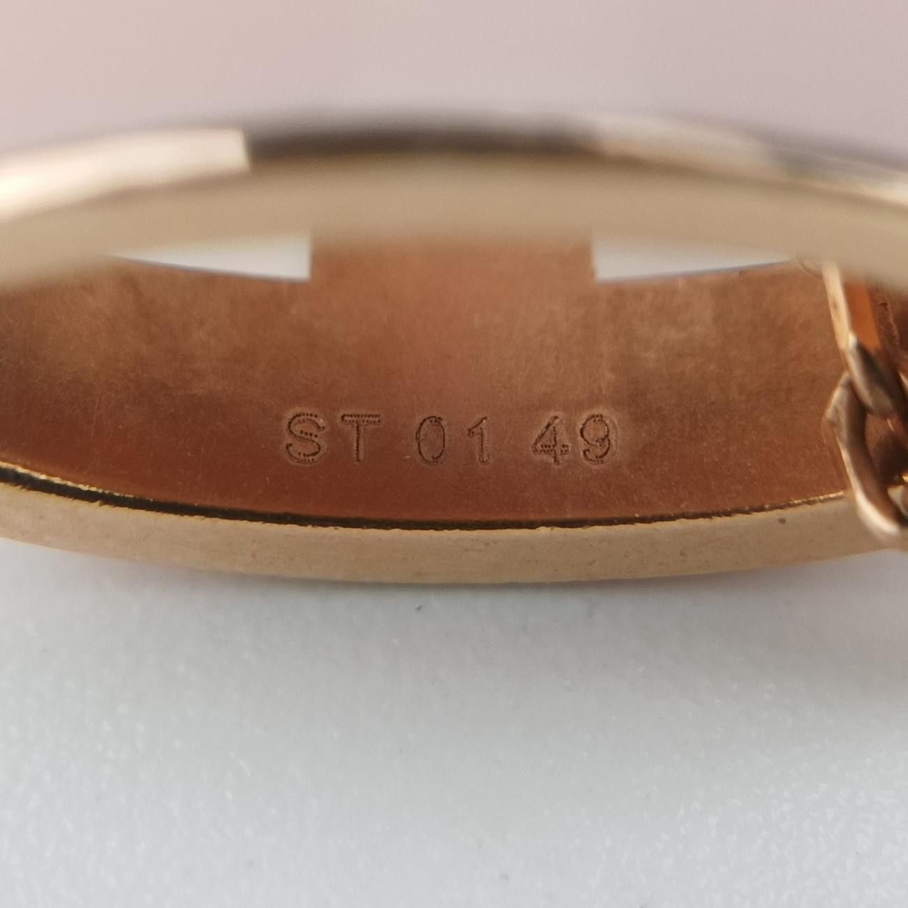 Hermes Pop Gold Pink Necklace — view 8