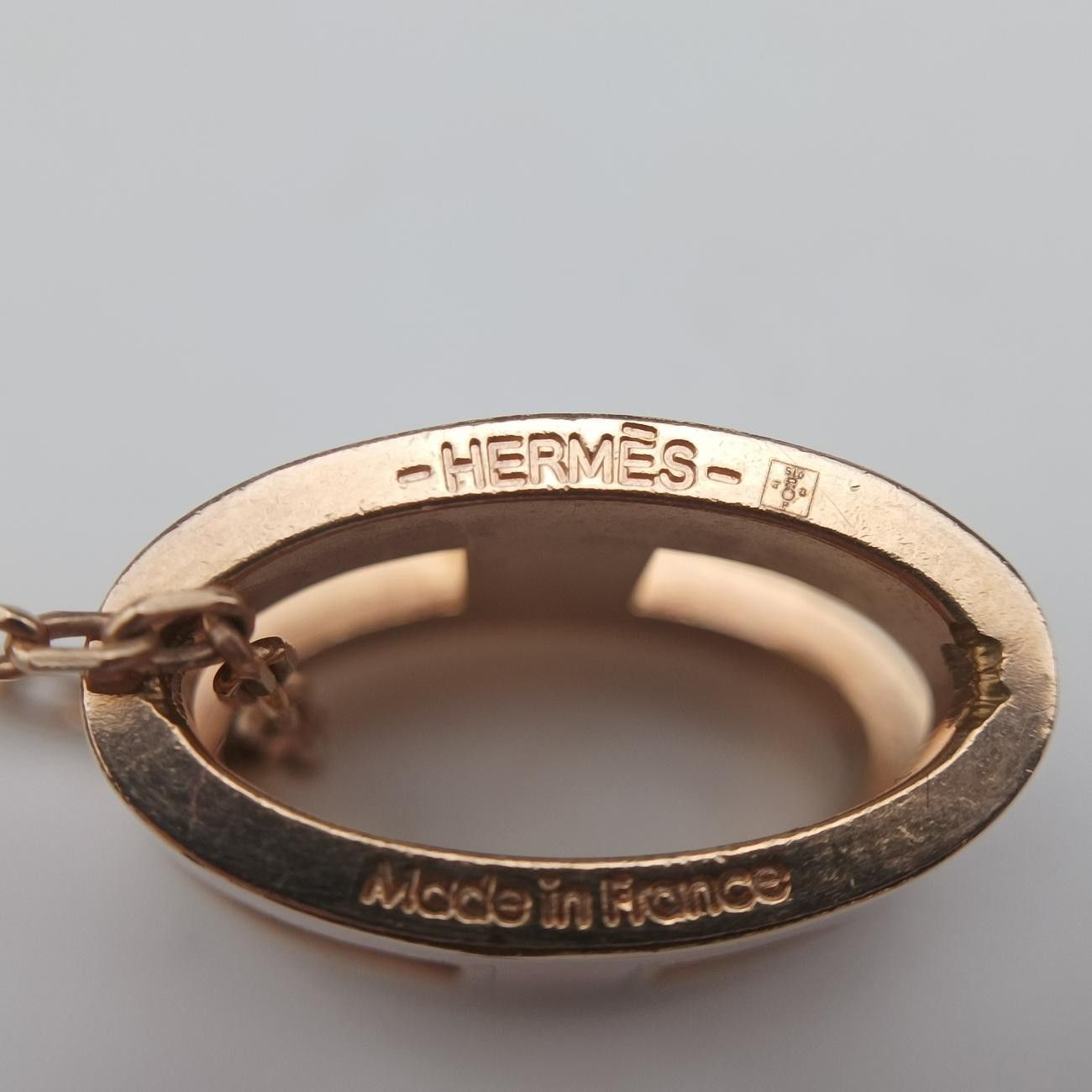 Hermes Pop Gold Pink Necklace — view 5