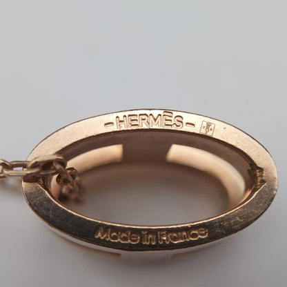 Hermes Pop Gold Pink Necklace — view 5