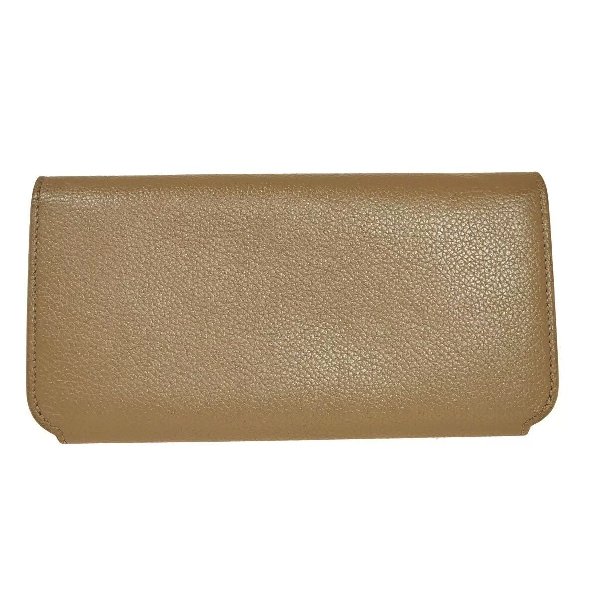 Balenciaga Everyday Wallet Logo Leather Beige — view 3