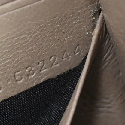 Balenciaga Everyday Wallet Logo Leather Beige — view 9