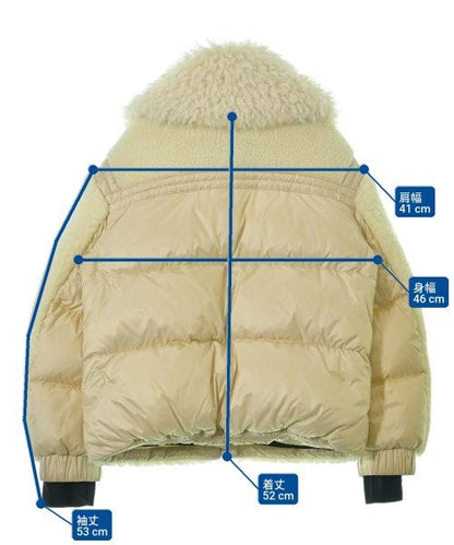 Moncler Jacket Kids Ivory — view 8
