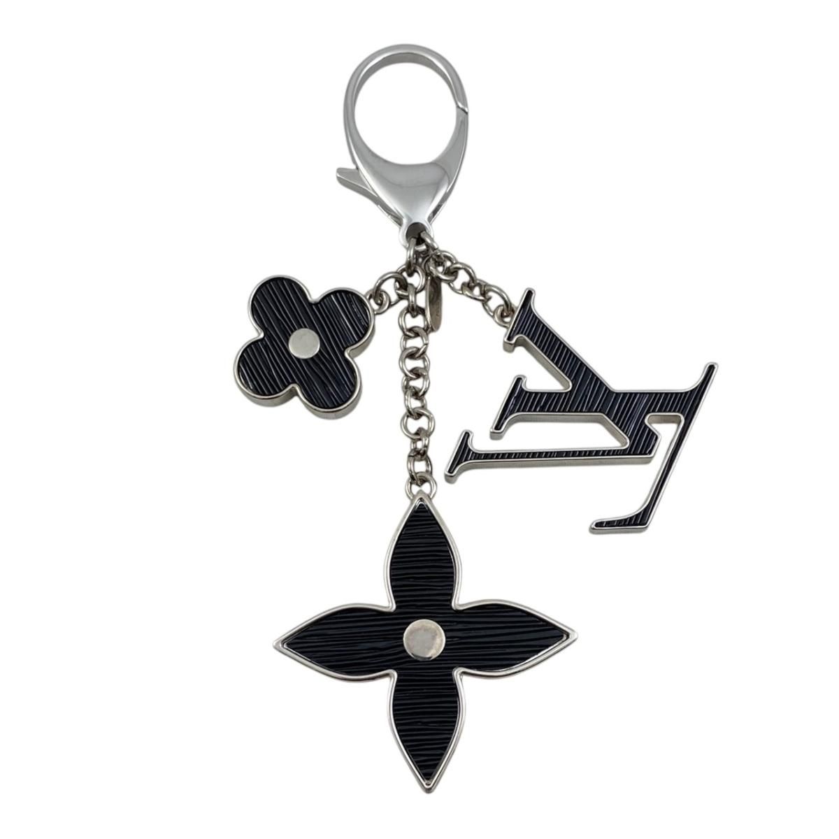 Louis Vuitton Bag Charm Bijou Sac Fleur de Monogram Flower Epi Black — view 2