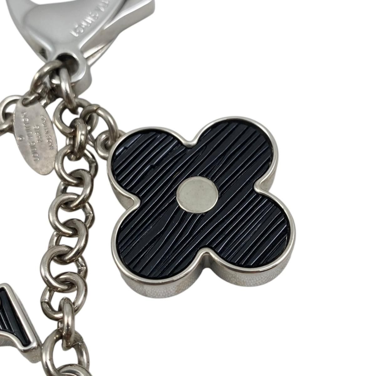 Louis Vuitton Bag Charm Bijou Sac Fleur de Monogram Flower Epi Black — view 5