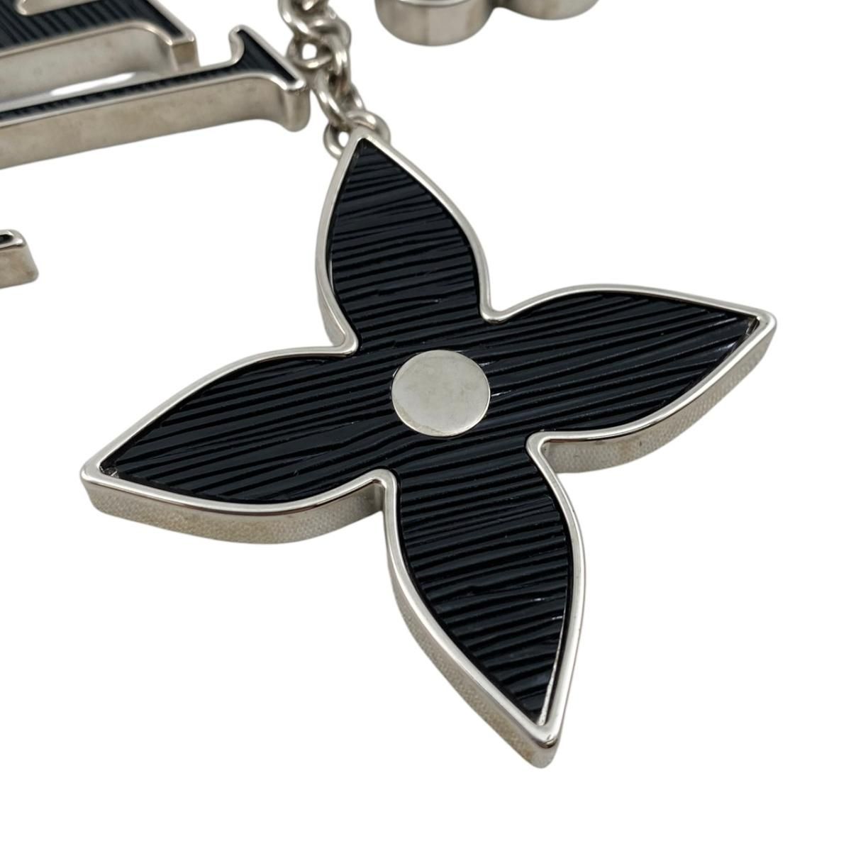 Louis Vuitton Bag Charm Bijou Sac Fleur de Monogram Flower Epi Black — view 3