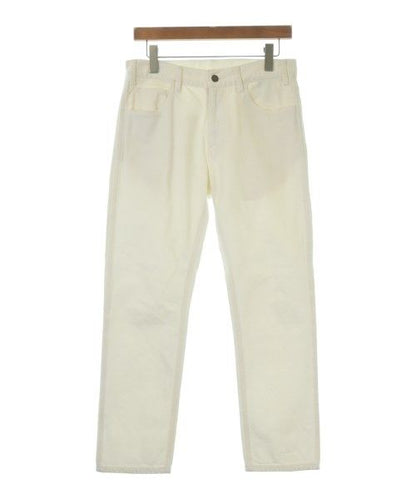 Celine Denim Pants White