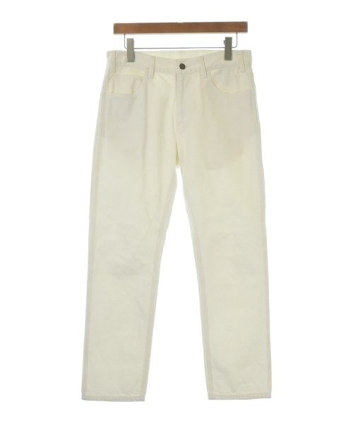 Celine Denim Pants White