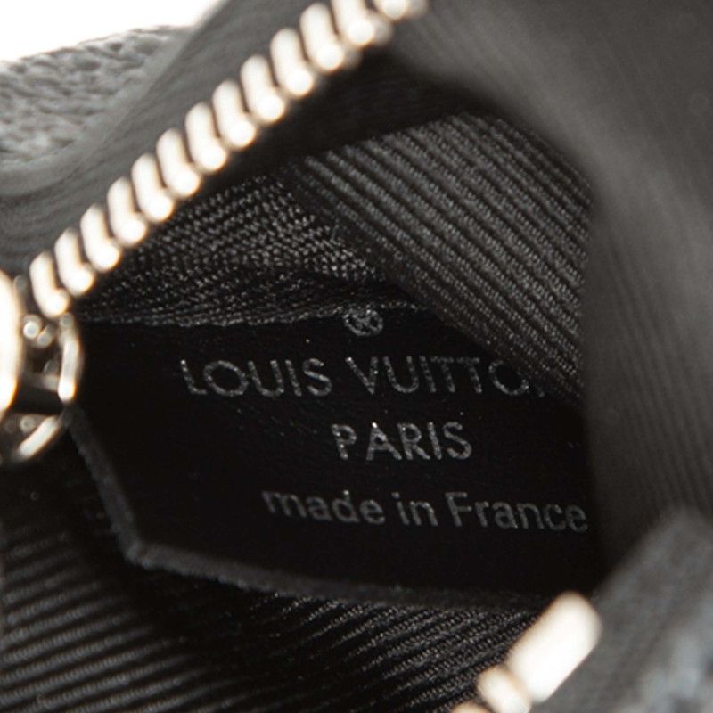 Louis Vuitton Damier Graphite Trio Messenger Pouch Coin Case Gray Black — view 5