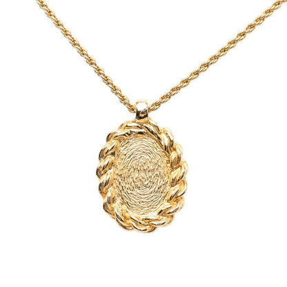 Dior Logo Necklace Gold Plated — view 2