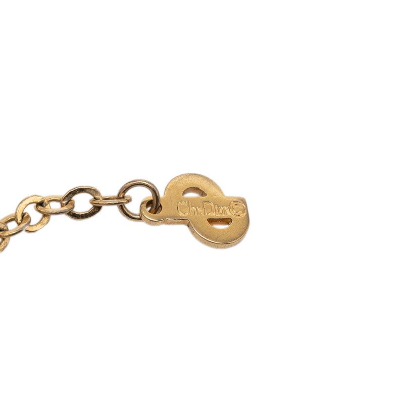 Dior Logo Necklace Gold Plated — view 5