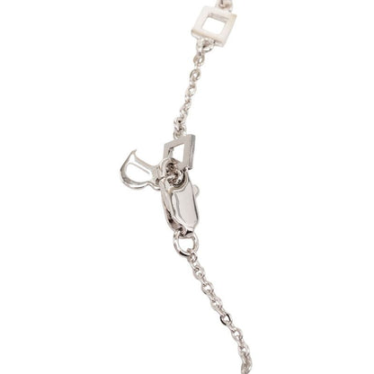 Dior I Love Heart Arrow Chain Pendant Silver Metal — view 5