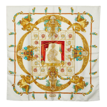 Hermes Carre 90 Hommage a Charles Garnier Architecte de L'opera de Paris Chat