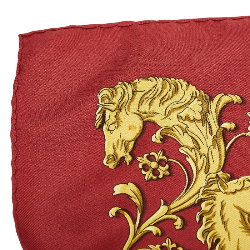 Hermes Carre 90 la Promenade de Longchamps Walk to Long Chien Scarf — view 4