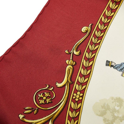 Hermes Carre 90 la Promenade de Longchamps Walk to Long Chien Scarf — view 3