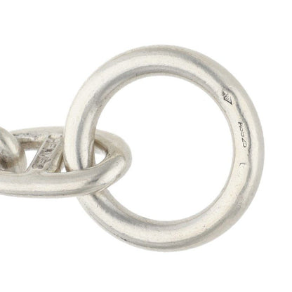 Hermes Chaine D'ancre Silver Choker Necklace GM — view 4