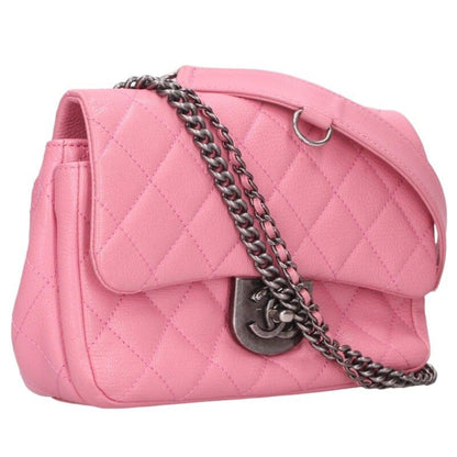 Chanel Quilted Calfskin Chain Shoulder Bag