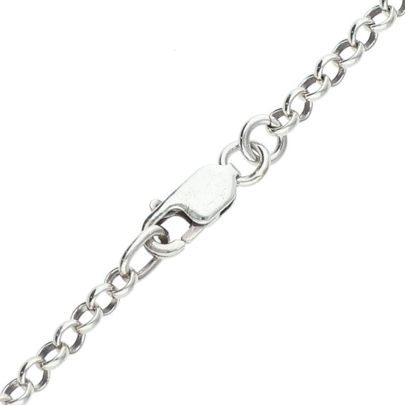 Chrome Hearts Chn Bby Fat Baby Fat Chain Silver Bracelet — view 5