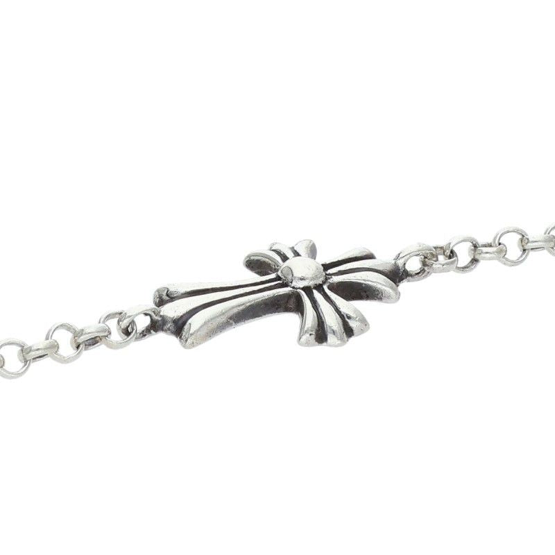 Chrome Hearts Chn Bby Fat Baby Fat Chain Silver Bracelet — view 4