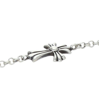 Chrome Hearts Chn Bby Fat Baby Fat Chain Silver Bracelet — view 4