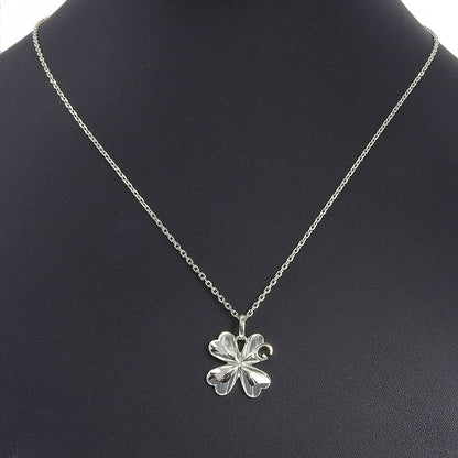 Gucci Clover 925 Sterling Silver Necklace — view 2