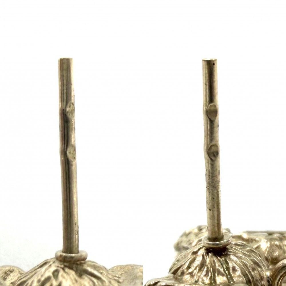 Chanel Earrings Ribbon CC Logo Swing Rhinestone Gold — view 3