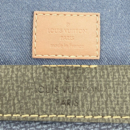 Louis Vuitton Backpack LV Fall Collection Christopher PM Taurillon Leather Gray — view 5