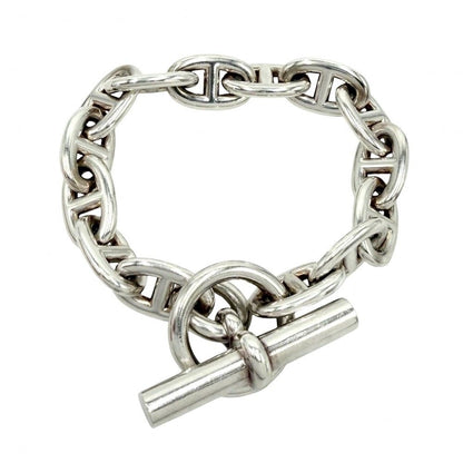 Hermes Bracelet Chaine D'ancre 14 Links 925 Sterling Silver