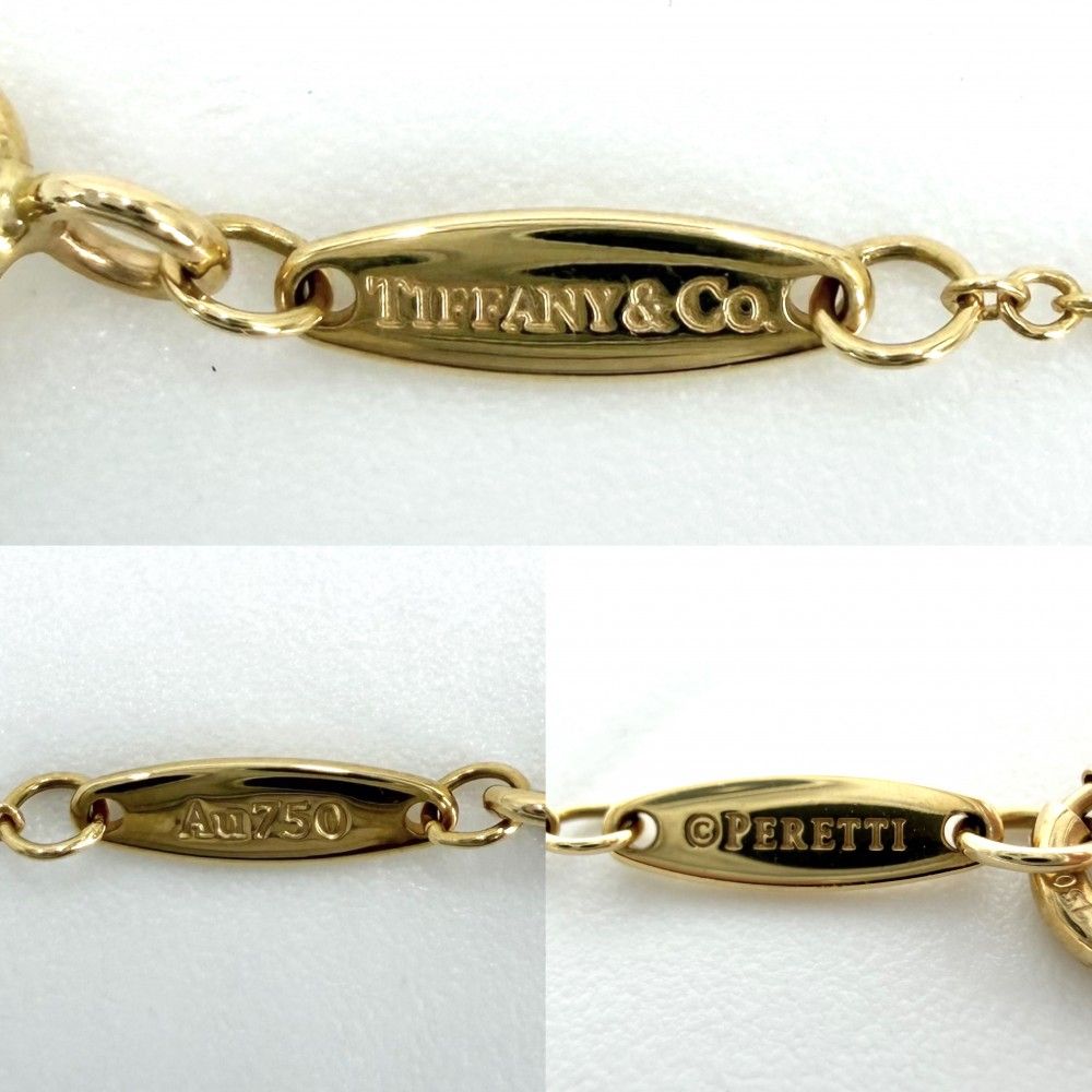 Tiffany & Co Necklace Color by the Yard Elsa Peretti 18k YG Gold Ruby — view 5