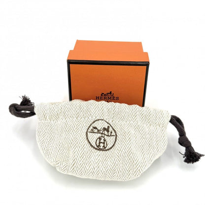Hermes Ring Olympe GM S Beige Silver Etoupe — view 6