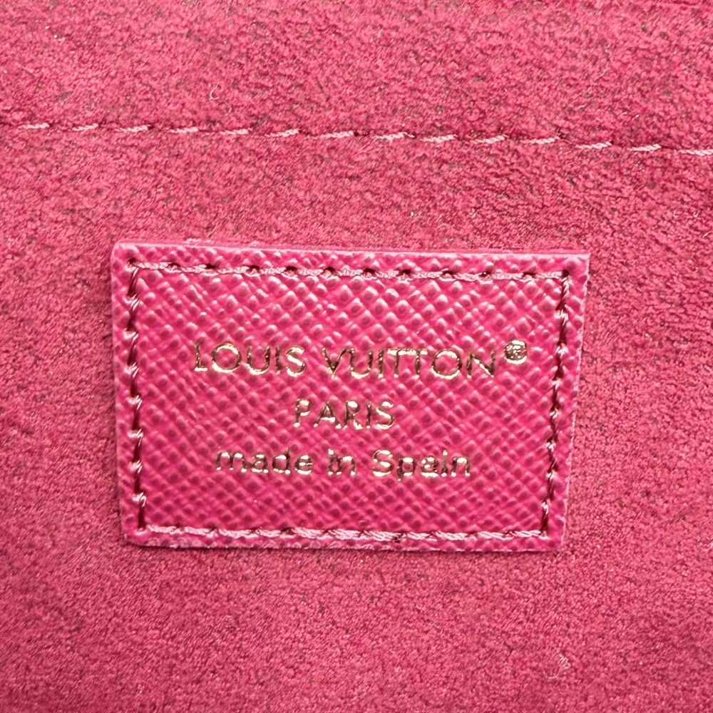 Louis Vuitton Shoulder Bag Chain Wallet Crossbody Pochette Felicity Pink — view 5