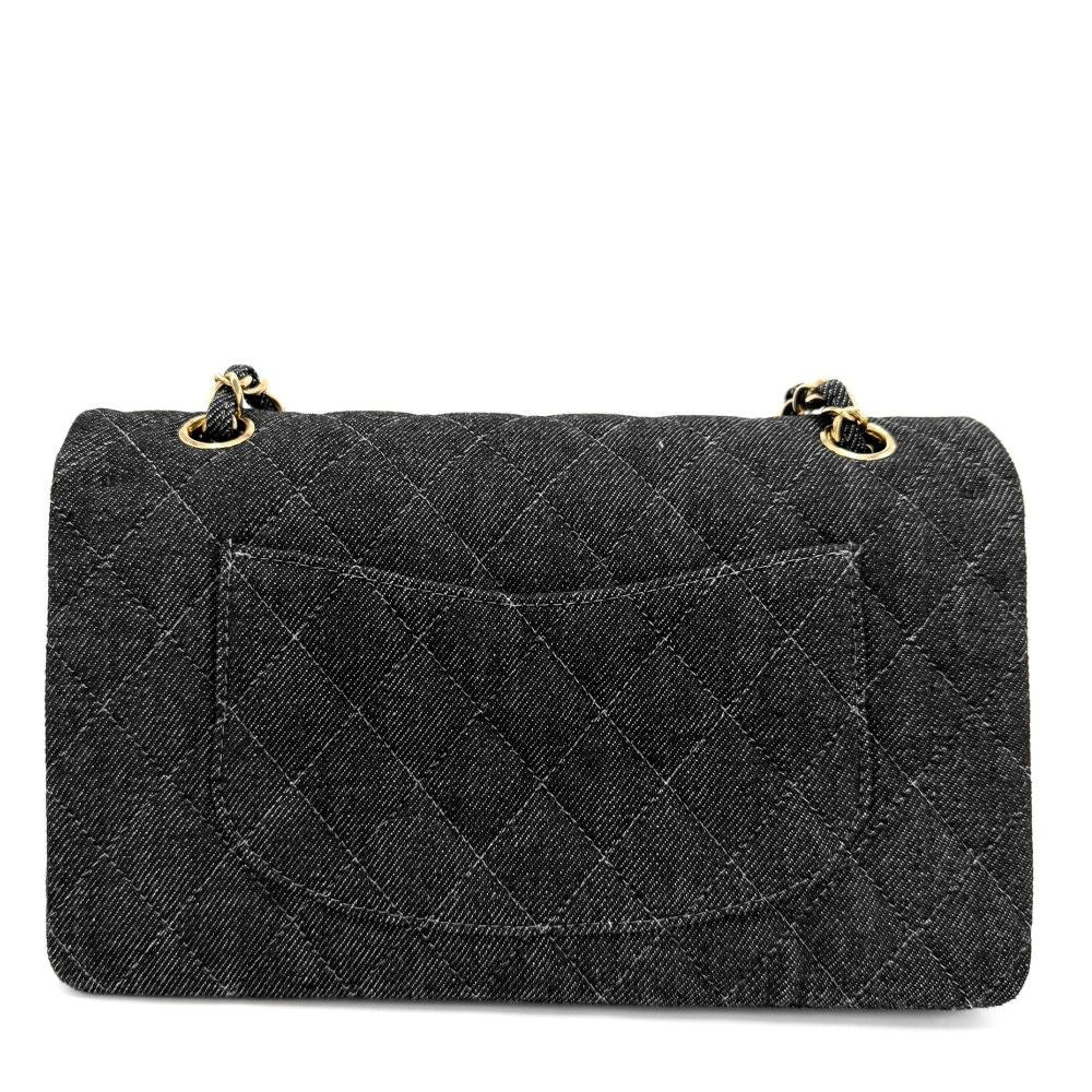 Chanel Shoulder Bag Quilted 25 Turnlock Double Flap Crossbody Chain CC Logo — view 2