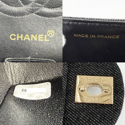 Chanel Shoulder Bag Quilted 25 Turnlock Double Flap Crossbody Chain CC Logo — view 6