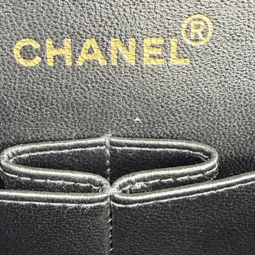 Chanel Shoulder Bag Quilted 25 Turnlock Double Flap Crossbody Chain CC Logo — view 7