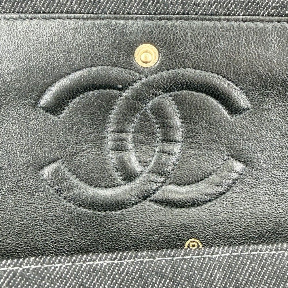 Chanel Shoulder Bag Quilted 25 Turnlock Double Flap Crossbody Chain CC Logo — view 8
