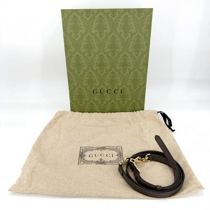 Gucci 2-Way Ophidia Small Tote Shoulder Bag Crossbody GG Supreme Canvas Leather — view 8