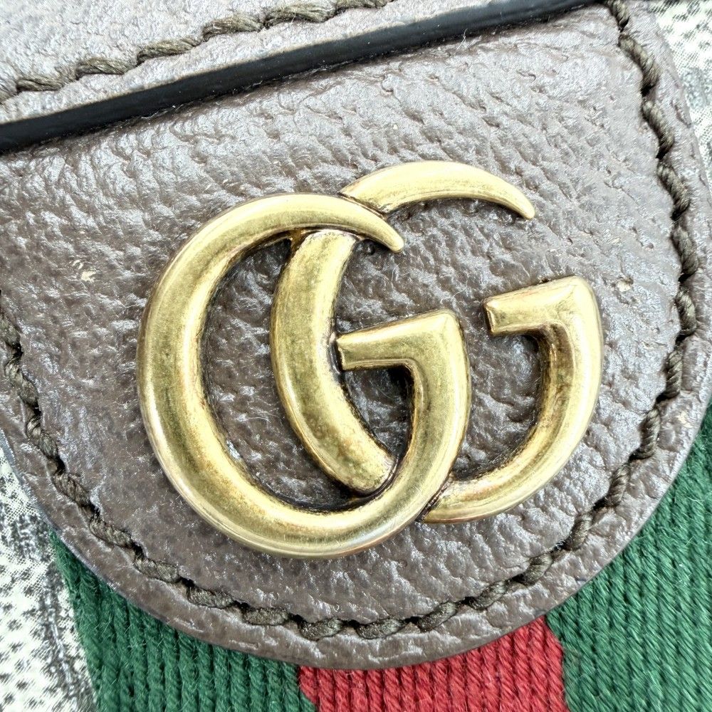 Gucci Shoulder Bag Ophidia Small Cross 2-Way Clutch Crossbody Second GG Supreme — view 6