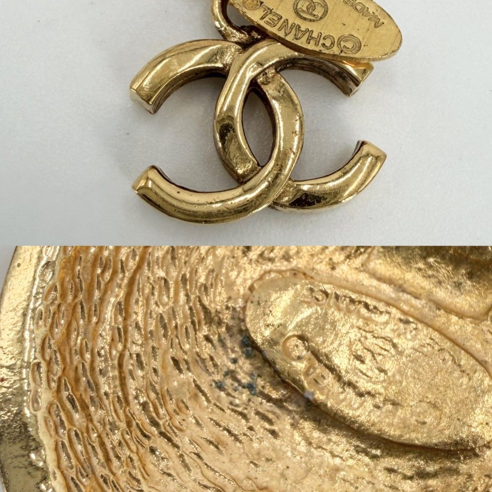 Chanel Bracelet CC Logo Quilted with Adjuster Star Gold Plated — view 6