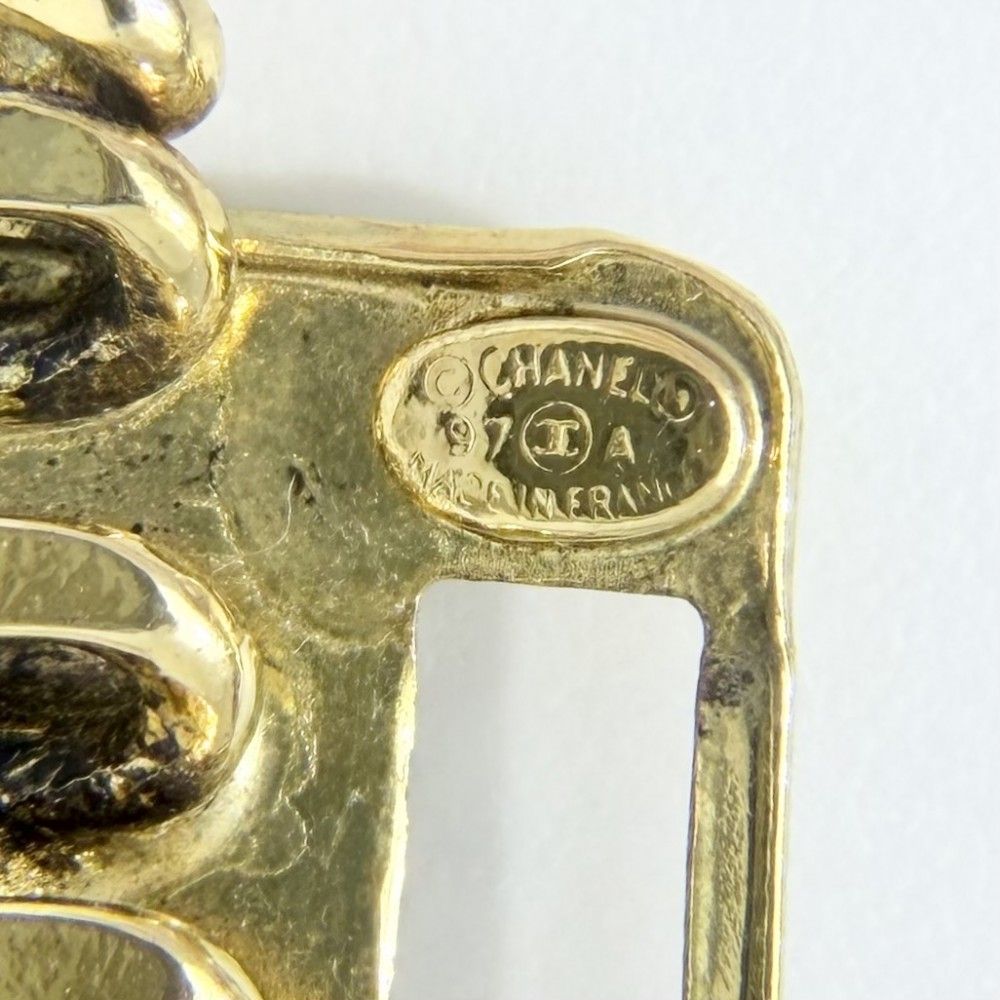 Chanel Bracelet CC Logo Chain Gold Plated — view 3