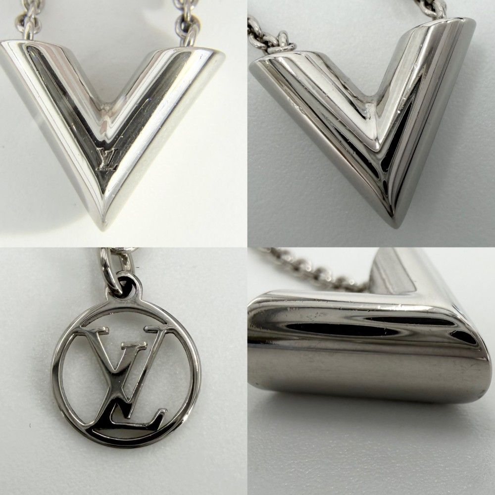 Louis Vuitton Necklace Essential Pendant Star Silver — view 6