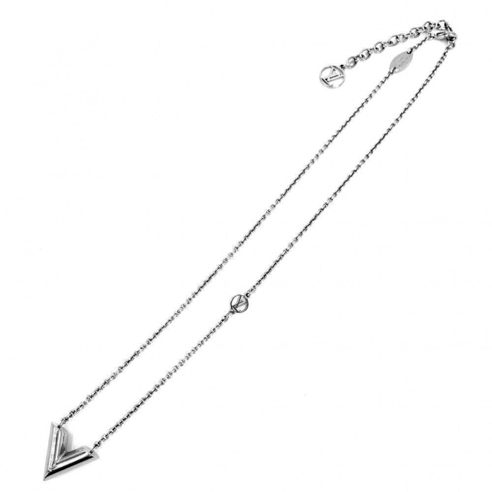 Louis Vuitton Necklace Essential Pendant Star Silver — view 5