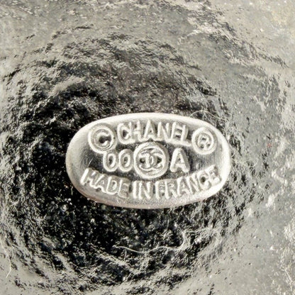 Chanel Brooch Round CC Logo Rhinestone — view 4