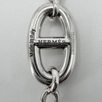 Hermes Necklace Farandole Long Chaine D'ancre 925 Sterling Silver — view 3
