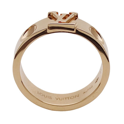 Louis Vuitton Ring Empreinte LV Pink Gold — view 3