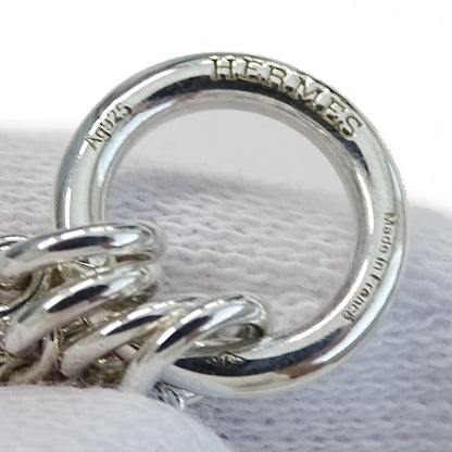 Hermes Necklace Chaine D'ancre Parade PM Silver Polished — view 5