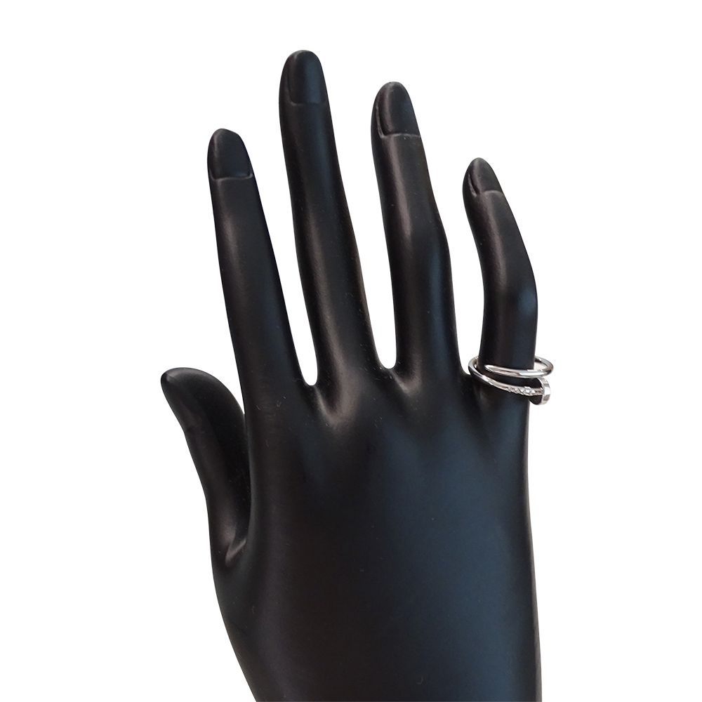 Cartier Ring Juste un Clou Small White Gold 48 Polished — view 6