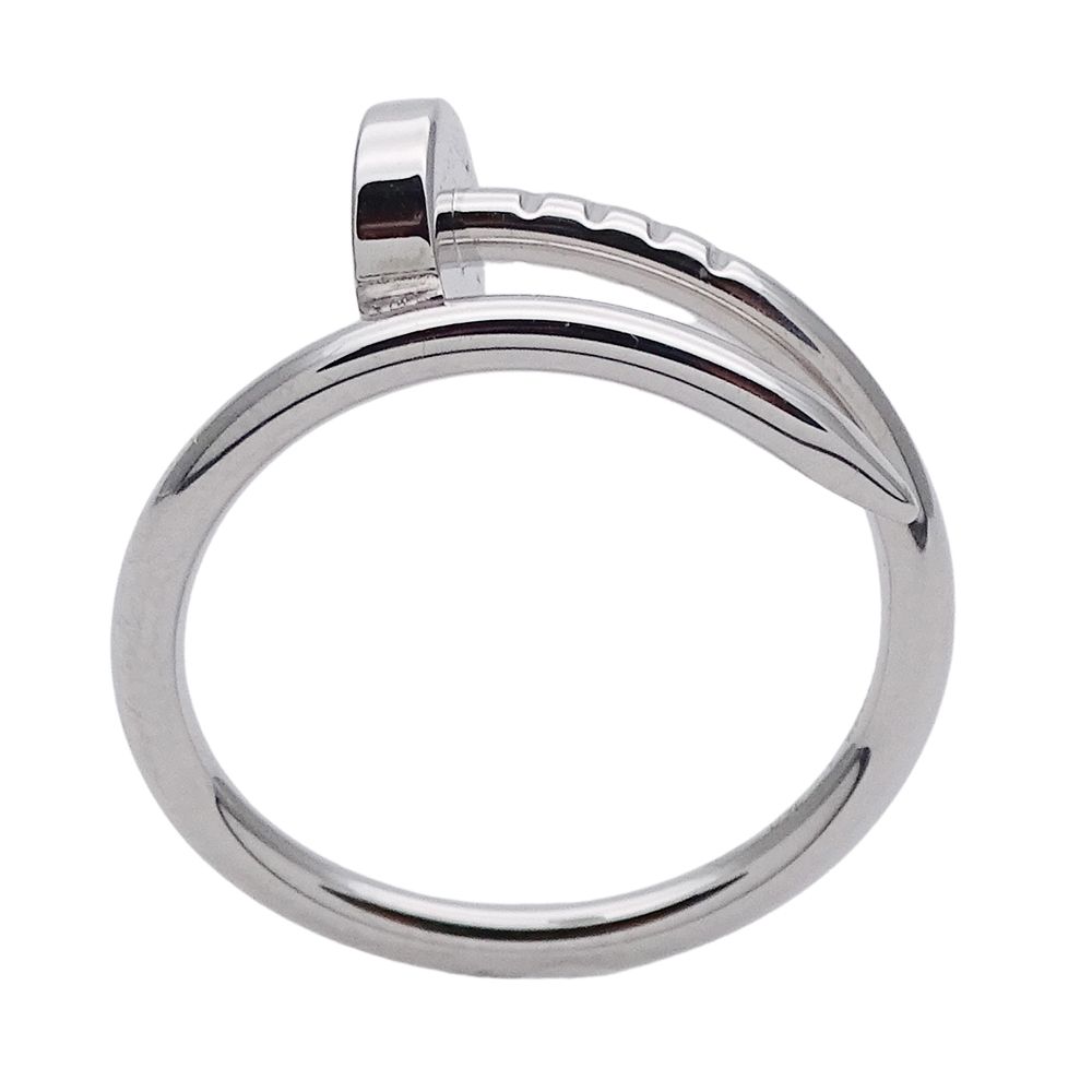 Cartier Ring Juste un Clou Small White Gold 48 Polished — view 3