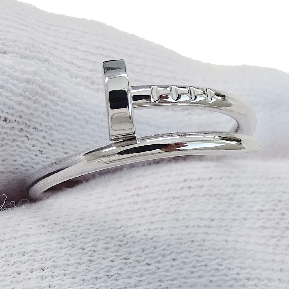 Cartier Ring Juste un Clou Small White Gold 48 Polished — view 7