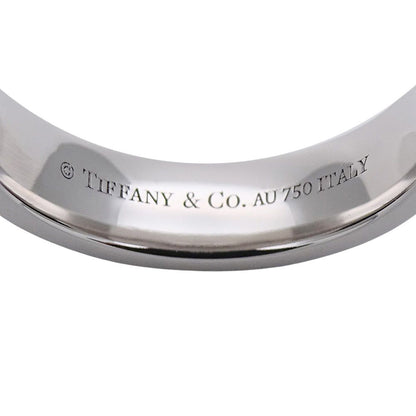 Tiffany & Co Ring Diamond T Two Narrow White Gold Polished — view 5