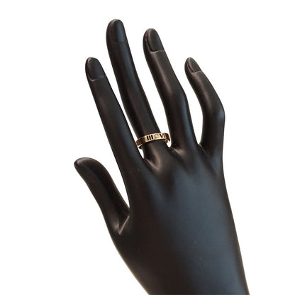 Tiffany & Co Ring Diamond Atlas Earrings Pink Gold No 11 — view 8